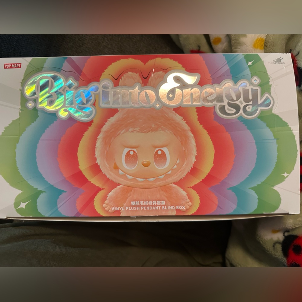 Confirmed Box of Big Into Energy Labubu’s